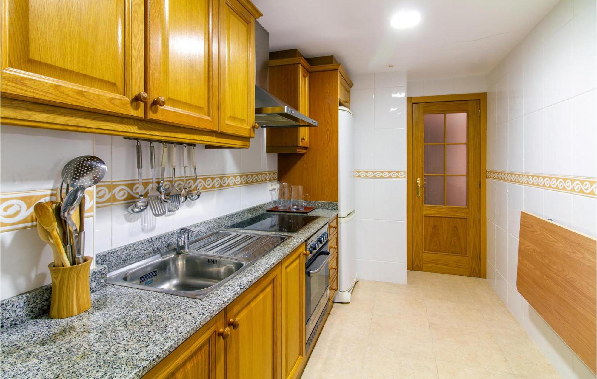 Lovely Apartment In Calpe With Kitchen Exterior photo