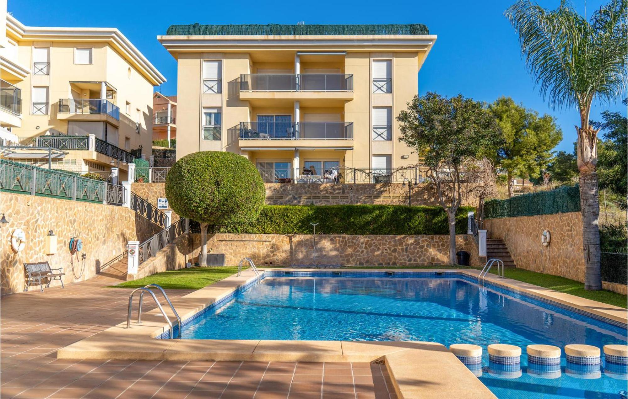 Lovely Apartment In Calpe With Kitchen Exterior photo